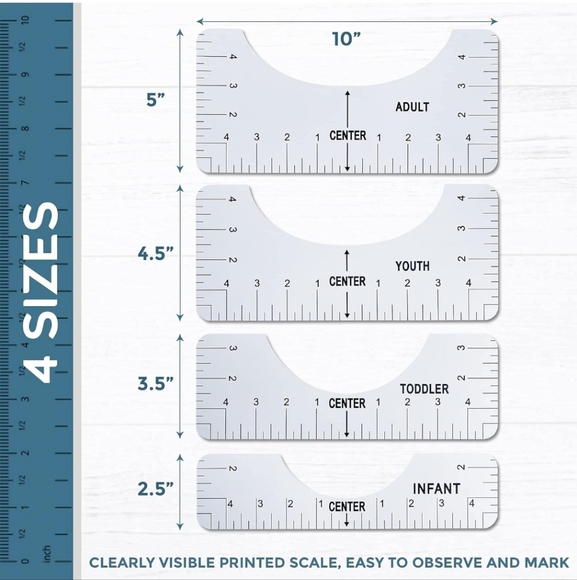 T Shirt Measuring Set - Picture 4 of 5
